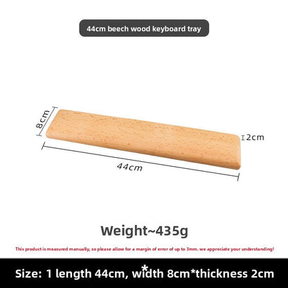 Focus Nest Walnut & Beech Wrist Rest