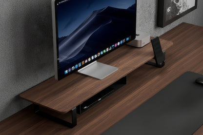 Focus Nest Walnut Monitor Riser