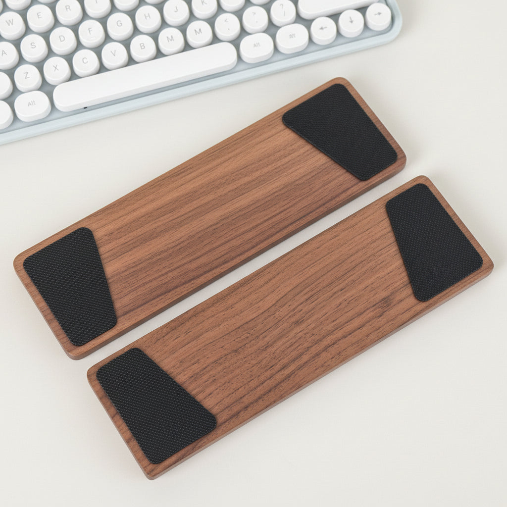 Focus Nest Walnut & Beech Wrist Rest