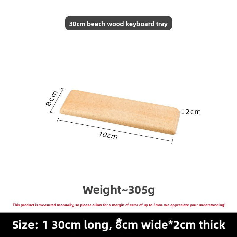 Focus Nest Walnut & Beech Wrist Rest