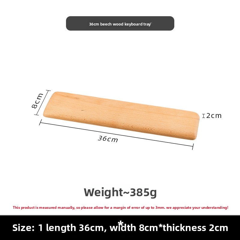 Focus Nest Walnut & Beech Wrist Rest