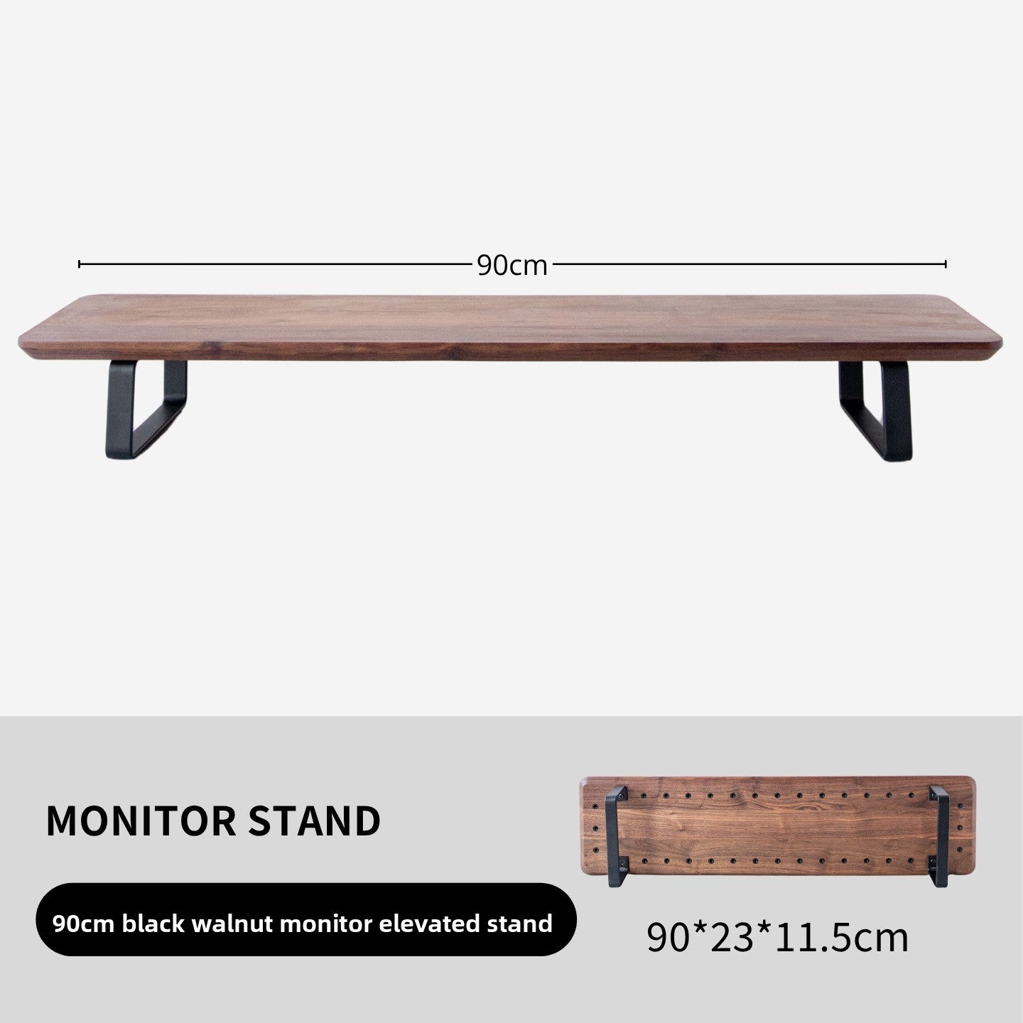 Focus Nest Walnut Monitor Riser