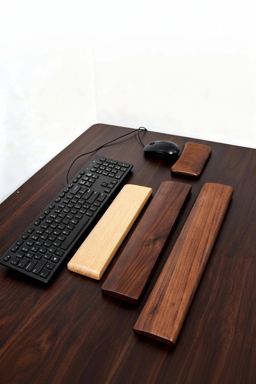 Focus Nest Walnut & Beech Wrist Rest